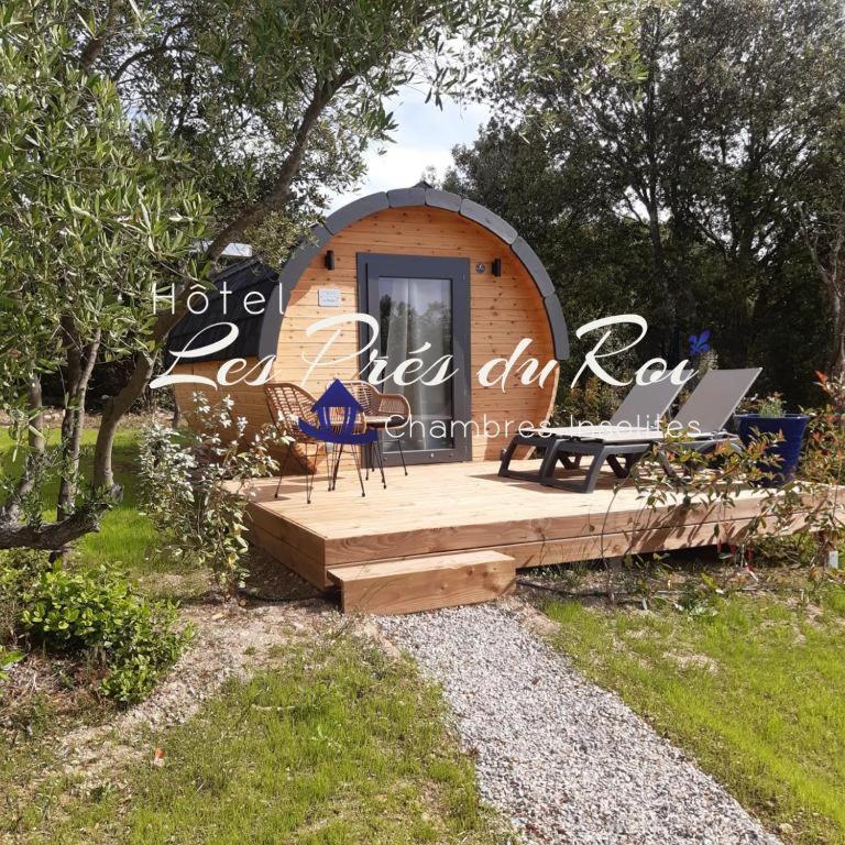 Camping Les Pres Du Roi Sommières Zewnętrze zdjęcie